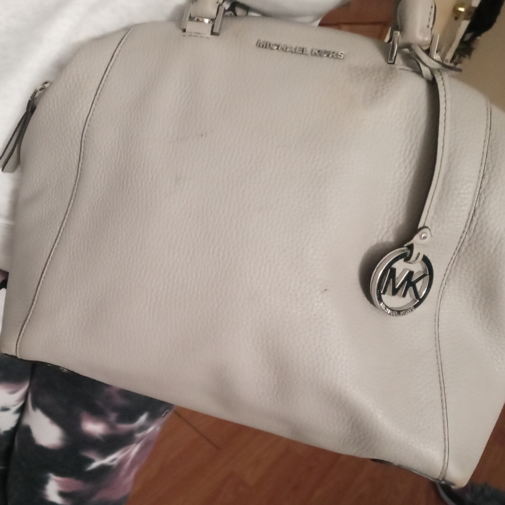 Michael kore satchel tote